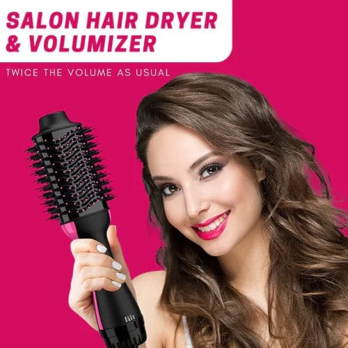 One-Step Hair Dryer Brush – Hot Air Styler, Volumizer, Straightener & Curler in One