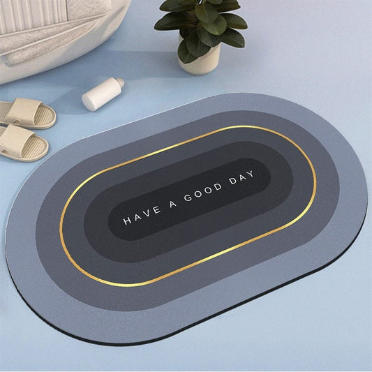 2 Pcs Medium Size Water Absorbent Anti-Slip Mat 😍